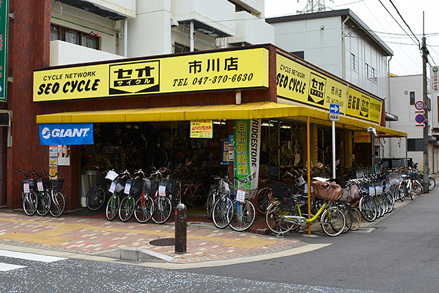 セオサイクル市川店